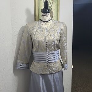 JS Collection 2 piece elegant formal gown